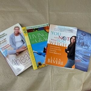 Set of 4 Christian Health related books